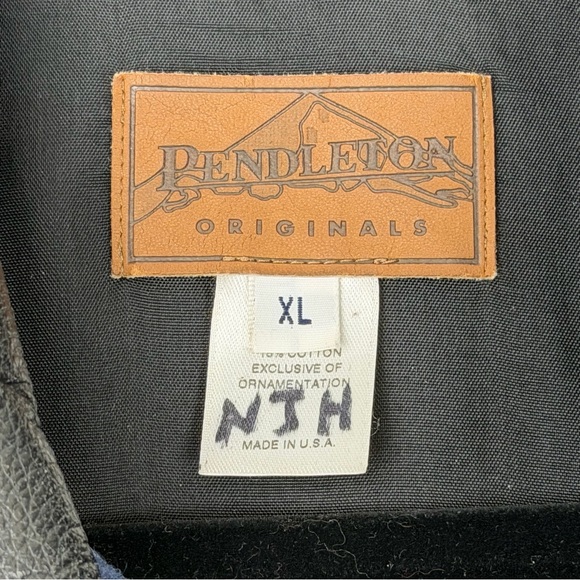 Pendleton Vintage Wool Southwestern Printed Jacket XL - Picture 5 of 12